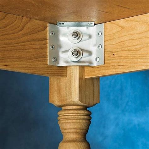 table leg mounting hardware